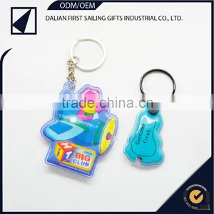 Novelty Soft Pvc 3D Keychain Promotional New Design Keychian thumbnail-2
