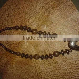 Special Design Necklace/Wholesale Fashion Large Garnet Jewelry Wooden Beads Necklace/Hot Sale thumbnail-6
