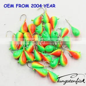 Custom Jigs Tungsten Tear Drop Ice Jig thumbnail-2