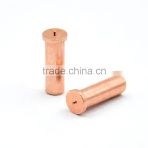 Unthreaded Full Base Copper CD Welding Stud thumbnail-1