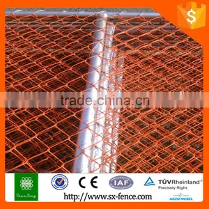100% New Hdpe Plastic Net Chain Link Fence, Woven Galvanized Link Fence thumbnail-4