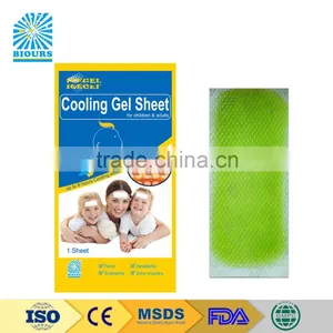 OEM Hydrogel Baby Fever Cooling Gel Patch Manufacturer ISO Certification thumbnail-1