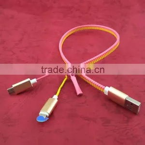 Quality Zipper Style Earphone For Mobile Phone Zipper Headphone Earphone for Iphone thumbnail-4