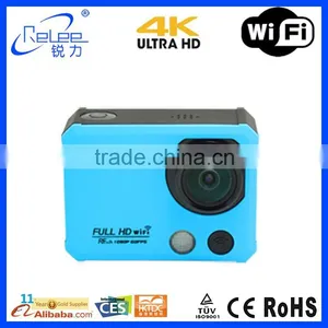 Unique High Speed 50 Meter Deep Waterproof 4K Ultra HD WiFi Action Camera thumbnail-1