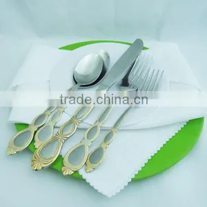 Unique Design Stainless Steel Gold Tableware thumbnail-1