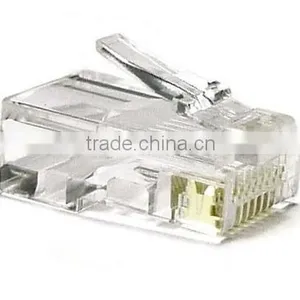 High Quality Easy to Crimp RJ45 Male Connector Cat5e Cat6 Cat6a Cat7 thumbnail-2