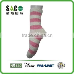Simple Colorful Stripe Fluffy Socks thumbnail-3