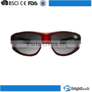 2016 Novelty New Style Customized Unisex Red Frame Double Lenses Bifocal Polarized Sports Reading Sunglasses thumbnail-3