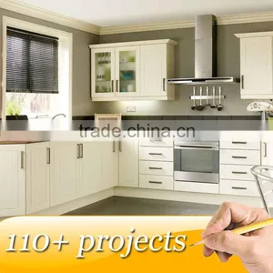 FREE 3D Rendering Prefab MDF Kitchen Cabinet With Kitchen Island thumbnail-1