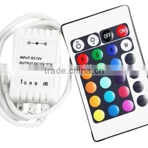 Plastic Lamp Body Material Remote Control Type and DC12V Voltage Led Strip Light 44 Key Remote Control for RGB Led Strip thumbnail-1