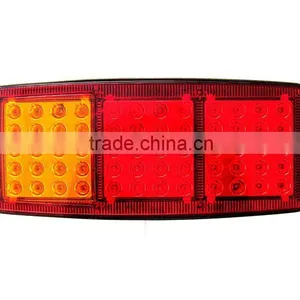 THREE SQUARE 60LEDS UNIVERSAL LED TRUCK TAIL LIGHTS thumbnail-1