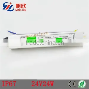 Manufacturer Constant Voltage Waterproof Power Supply 24v 1a 24w Led Bulb Driver thumbnail-1