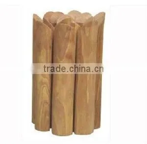 Natural Garden Wood Edging Fencing Screen thumbnail-1