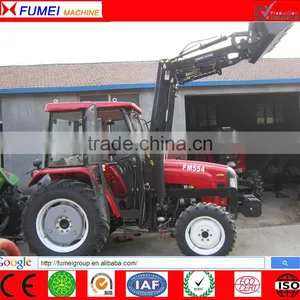 55hp Tractor With Front End Loader and Backhoe thumbnail-1