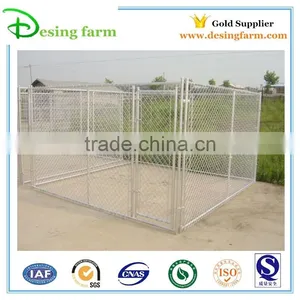 10x10x6 Foot Classic Galvanized Outdoor Dog Kennel thumbnail-1