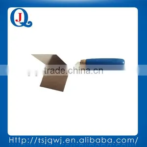 Wood Handle Stainless Steel Conner Trowel thumbnail-2