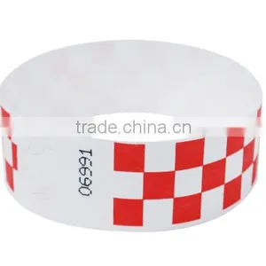 Soft RFID Programmable Paper Wristband for Events Tickets thumbnail-1