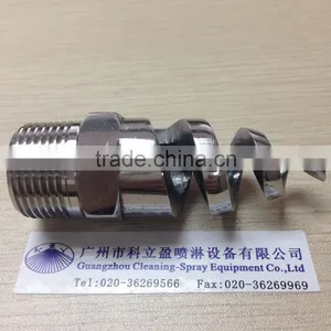 3/4" 316 ss Spiral Jet Nozzle for Gas Cooling thumbnail-6