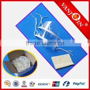 Health and Sanitay Face Mouth Plastic Mask Breathing Mouth Spit Guard Service Mask Transparent Best for Food Processing Cooking thumbnail-4