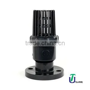 UPVC/ CPVC Flanged Single Union Foot Valves ANSI/dark Gray Foot Valve thumbnail-1