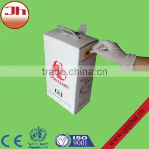 Medical Equipment Names Waste Carton Box/safety Needle Box That Disconnect Needles thumbnail-1