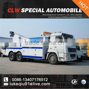 6*4 HOWO Heavy Duty Wrecker Towing Truck thumbnail-1