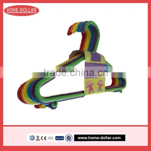 New Designer Lovely Colorful Plastic Coat Hangers thumbnail-2