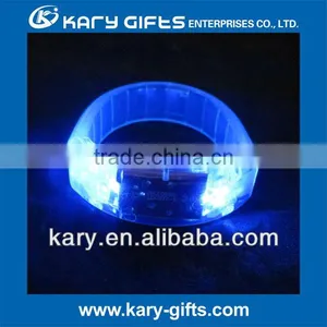 Remote Control LED Flashing Wristband,LED Flashlight Wristband,Radio Controlled Wristband thumbnail-1