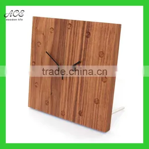 Custom Wood Wall Clock Home Decorative Wood Wall Clock Home Goods Wall Clocks thumbnail-3