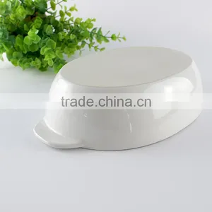 Hospitality Hotel Supply Baking Accessories Ceramic Deep Baking Tray thumbnail-6