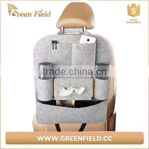 China Car Accessories Felt Seat Back Storage Bag Multi-function Some Pockets thumbnail-3