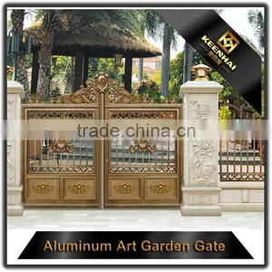 Powder Coated Cast Aluminum Villa Gate for Security thumbnail-5