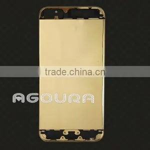 Big Sale Luxury 24k Gold Plating Diamond Original Back Case for Iphone 5S thumbnail-1