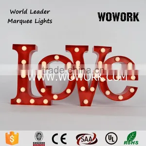 Vintage Marquee Letter Lights Waterproof Led Garden Light Customised Signs and Shapes thumbnail-2