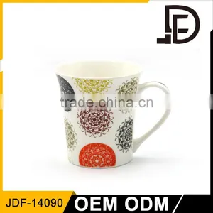 Drinkware Heart Shape Ceramic Couple Mug, Novelty Shape Ceramic Mug, Custom Coffee Mug thumbnail-1