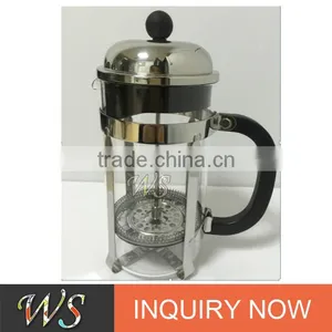WSCHSY016 Stainless Steel French Press Coffee Maker thumbnail-1