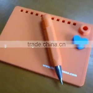 Silicone Message Wordpad/writing Pads With Ballpoint Pen thumbnail-1
