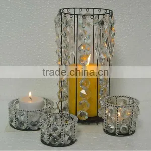 Crystal Tea Light Holders,Designer Tea Light Holder thumbnail-1