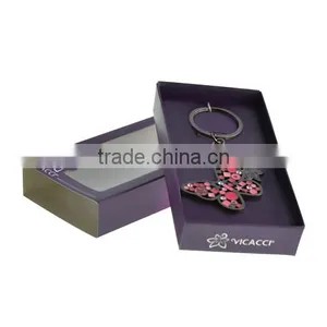 Promotional Item Gold Plated Butterfly Keychain With Swarovski Crystal thumbnail-3