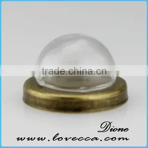 Mouth Blown Modern Decoration Glass Globe Customized Display Flower Glass Dome thumbnail-2