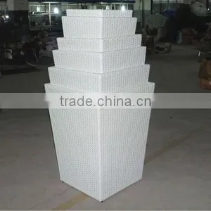 Garden Furniture Polyrattan Flower Pot thumbnail-1