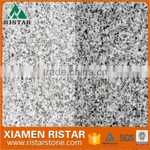Flamed and Polished Granite Floor Tiles G640 White Gray Granite thumbnail-1