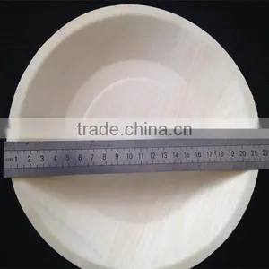 7" Disposable Wooden Dinner Plate thumbnail-1