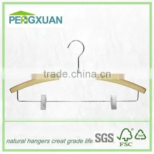 Guangxi Factory Wholesale Best Price Natural Wooden Hanger Clothes thumbnail-2
