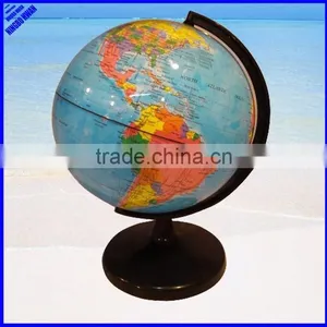Quality School All Plastic Rotating 20cm World Globe thumbnail-1
