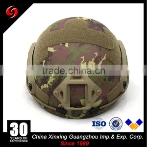 Military Camouflage FAST Kevlar NIJ IIIA Ballistic Helmet thumbnail-1