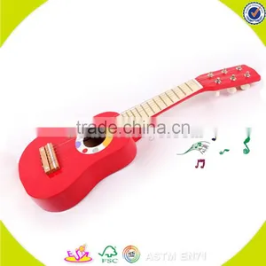 Wholesale Kids Wooden Guitar Toy High Quality Baby Wooden Guitar Toy Cheap Children Wooden Guitar Toy W07H037 thumbnail-4