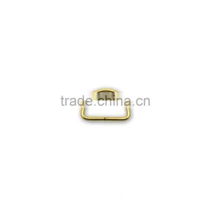 Steel Rings / Brass Finish Metal D Ring / Metal Hardware Ring thumbnail-1