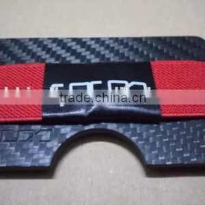Business Men Wallet Slim Money Clip Credit Card Holder ID Case Carbon Fiber Money Clip thumbnail-1