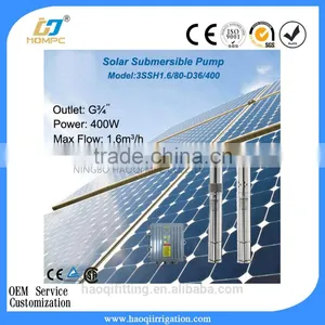 DC36V 400W 3 Inch Helical Rotor Solar Power Submersible Pump Solar Water Pump thumbnail-5